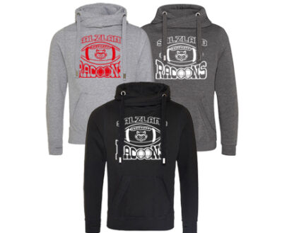 CROSS NECK HOODIE BALL