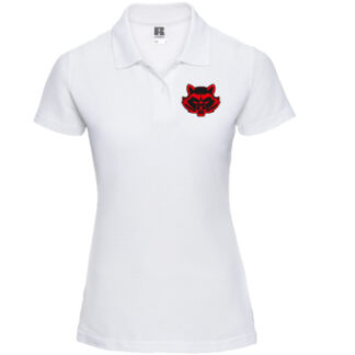 539F – Damen  Classic Mischgewebe-Polo Weiß