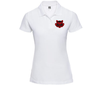 539F – Damen  Classic Mischgewebe-Polo Weiß