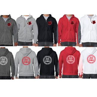 Softstyle® Adult Full Zip Hooded Sweatshirt SF600 KREIS
