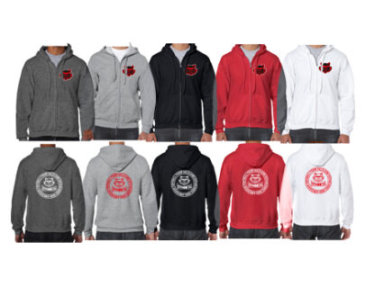 Softstyle® Adult Full Zip Hooded Sweatshirt SF600 KREIS