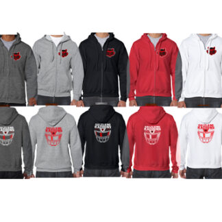 Softstyle® Adult Full Zip Hooded Sweatshirt SF600 MASK